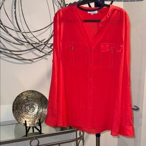 ‼️REDUCED‼️Calvin Klein Vibrant Blouse